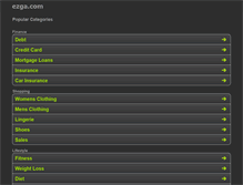Tablet Screenshot of ezga.com